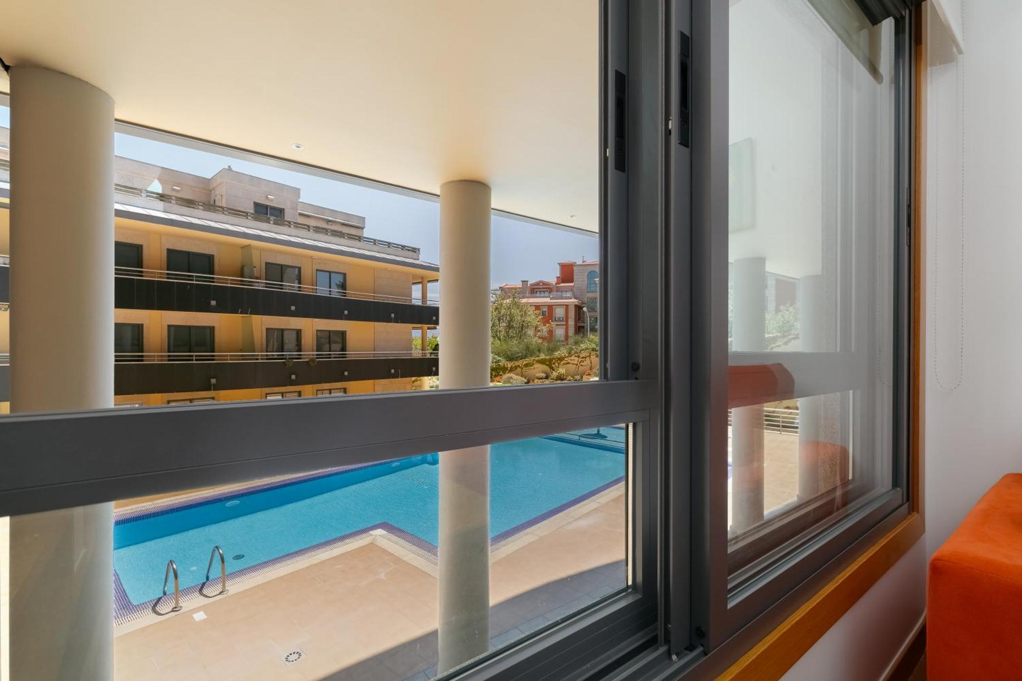 Playa Sanxenxo Apartment Bagian luar foto