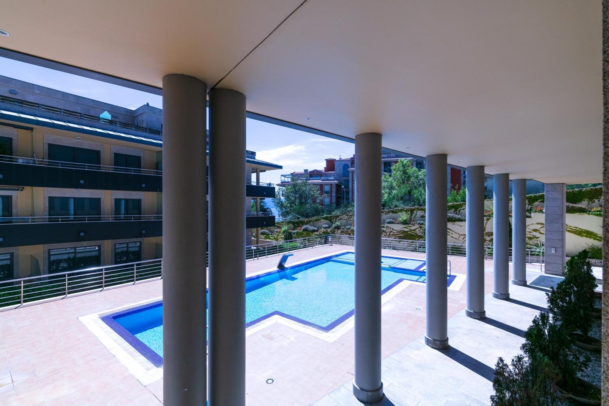 Playa Sanxenxo Apartment Bagian luar foto