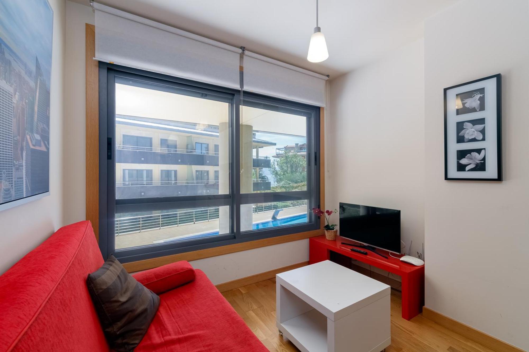 Playa Sanxenxo Apartment Bagian luar foto