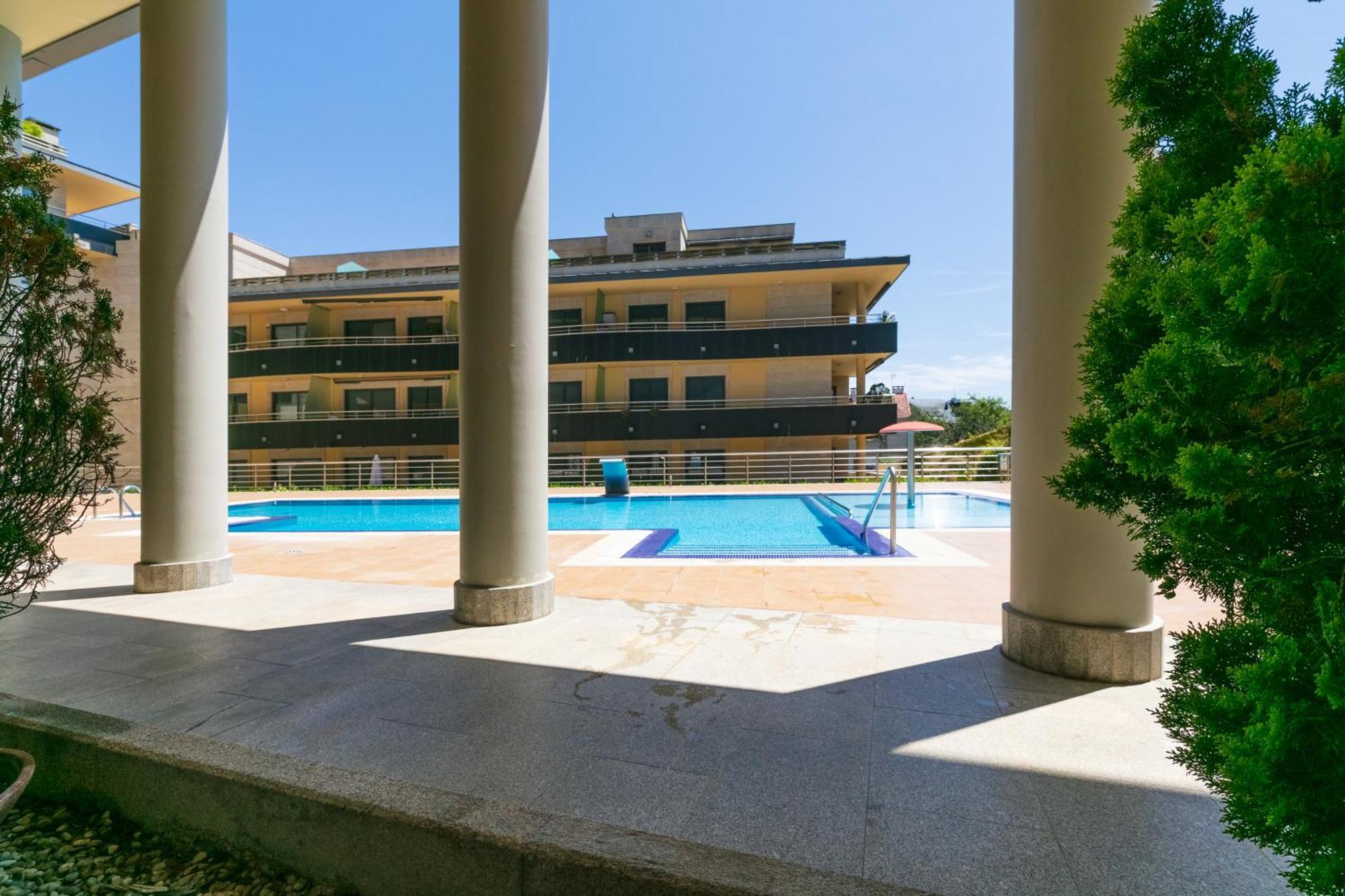 Playa Sanxenxo Apartment Bagian luar foto